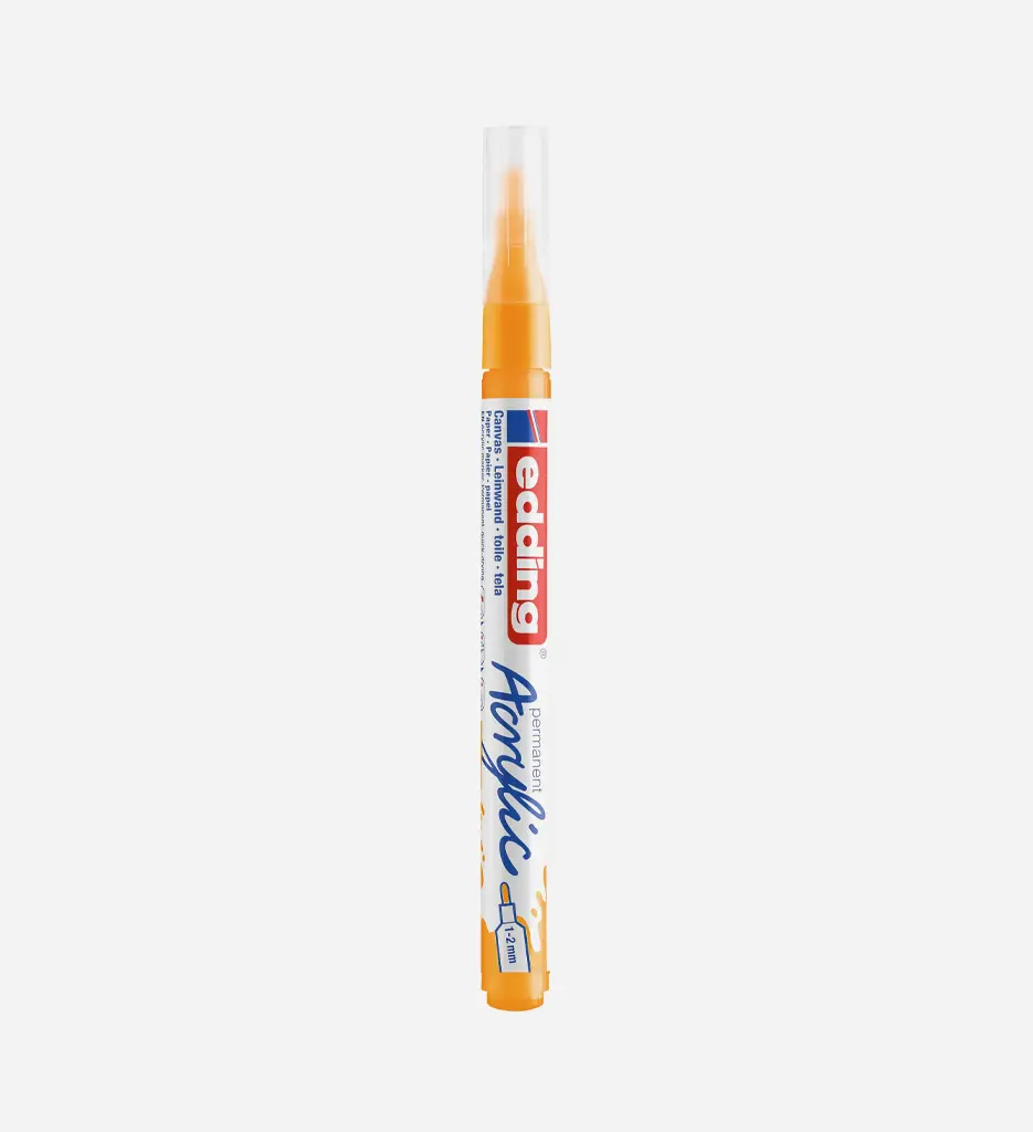 Marqueur Acrylique 2-3 Mm Jaune Soleil 5300 - EDDING