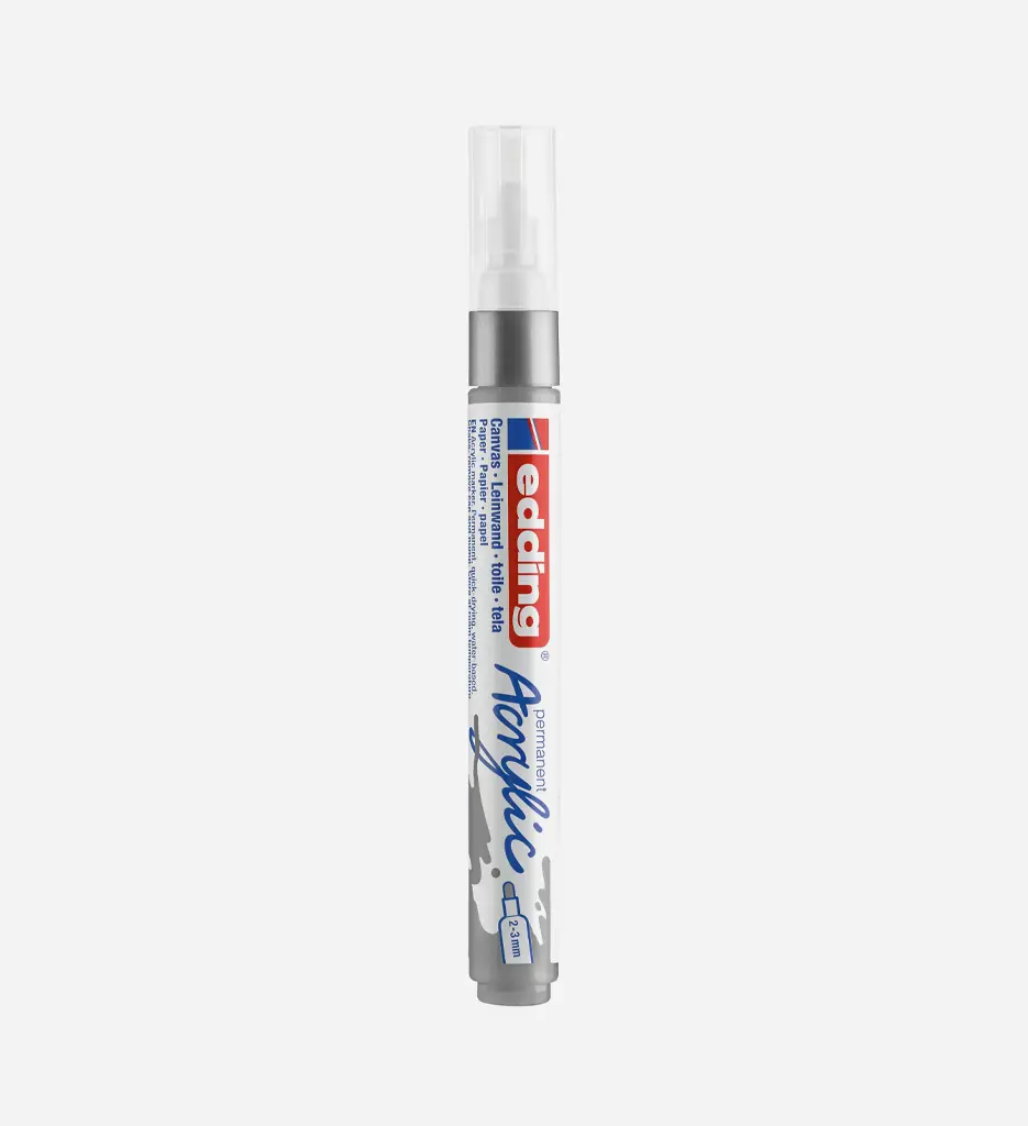 Marqueur Acrylique 2-3 Mm Argent 5100 - EDDING