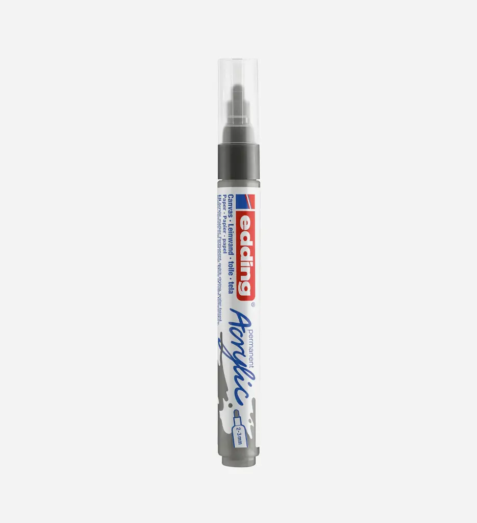 Marqueur Acrylique 2-3 Mm Gris 5100 - EDDING