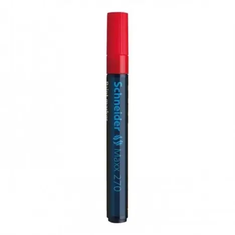 Marqueur Paint 270 Pointe Conique Rouge - SCHNEIDER