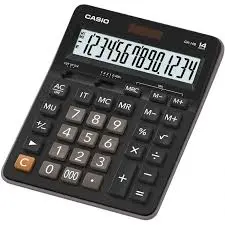 Calculatrice De Bureau GX-14B Noir - CASIO