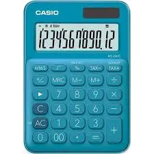 Calculatrice de Bureau MS-20UC Bleu - CASIO