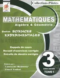 Collection pilote math 3éme section science T1