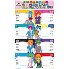 Etiquette Aladin F1-8 Ps