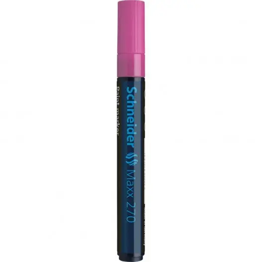 Marqueur Paint 270 Pointe Conique Rose - SCHNEIDER
