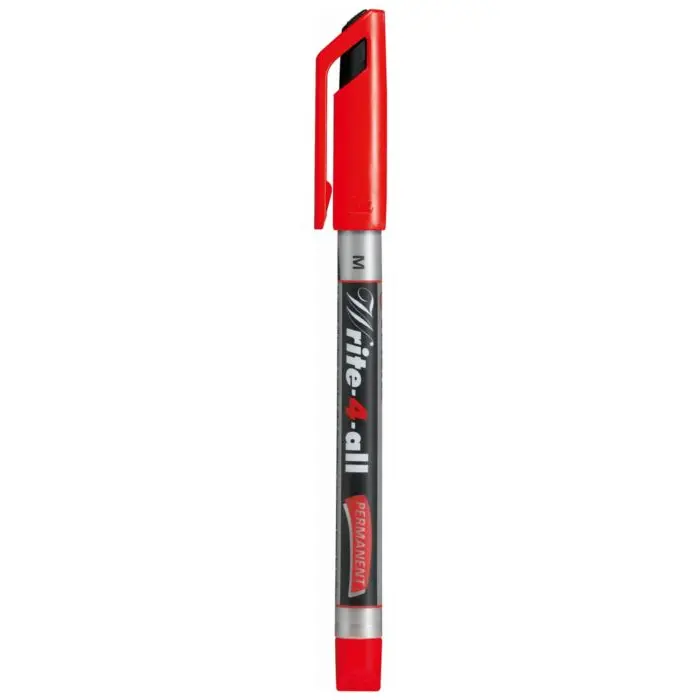 Marqueur Permanant write 4 All M Rouge - STABILO