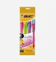 Pochette de 4 Stylos Cristal Fashion - Bic