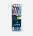 Pochette de 4 Stylos Slider Basic XB - Assorties