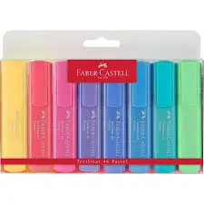 Pochette de 8 Surligneurs Faber-Castell