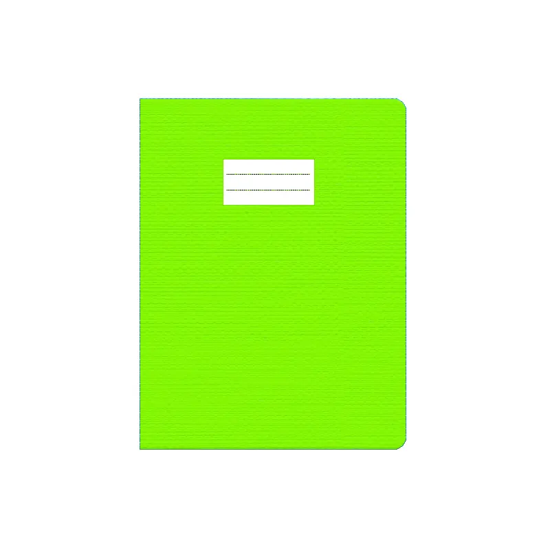 Protège cahier lino 17*22 pm - vert pistache