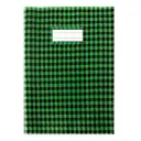 Protège-Cahier En PVC Vichy A4, Vert - Purple