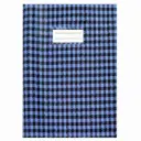 Protège-cahier en PVC VICHY 17x22cm - Bleu