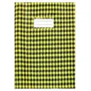 Protège-cahier en PVC VICHY 17x22cm - Jaune
