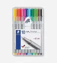 Stylo Feutre Fine 334SB10 Triplus - STAEDTLER 