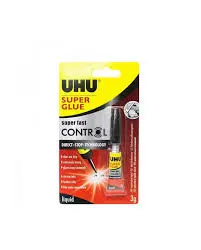 Super Glue 3 gr UHU Sans Solvant