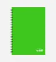 Cahier Wireo 17x22 200P Uni - Yamama
