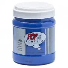 Acrylique Pop Art 700ML Cyan Primaire - PEBEO