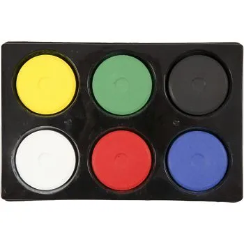 Boite de 6 Aquarelle Diam 57cm avec Pinceau
