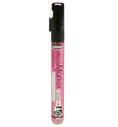 Marqueur Peinture DecoMarker 1.2MM Rose Précieux - PEBEO