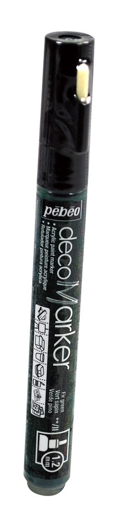 Marqueur Peinture DecoMarker 1.2MM Vert Foncé - PEBEO