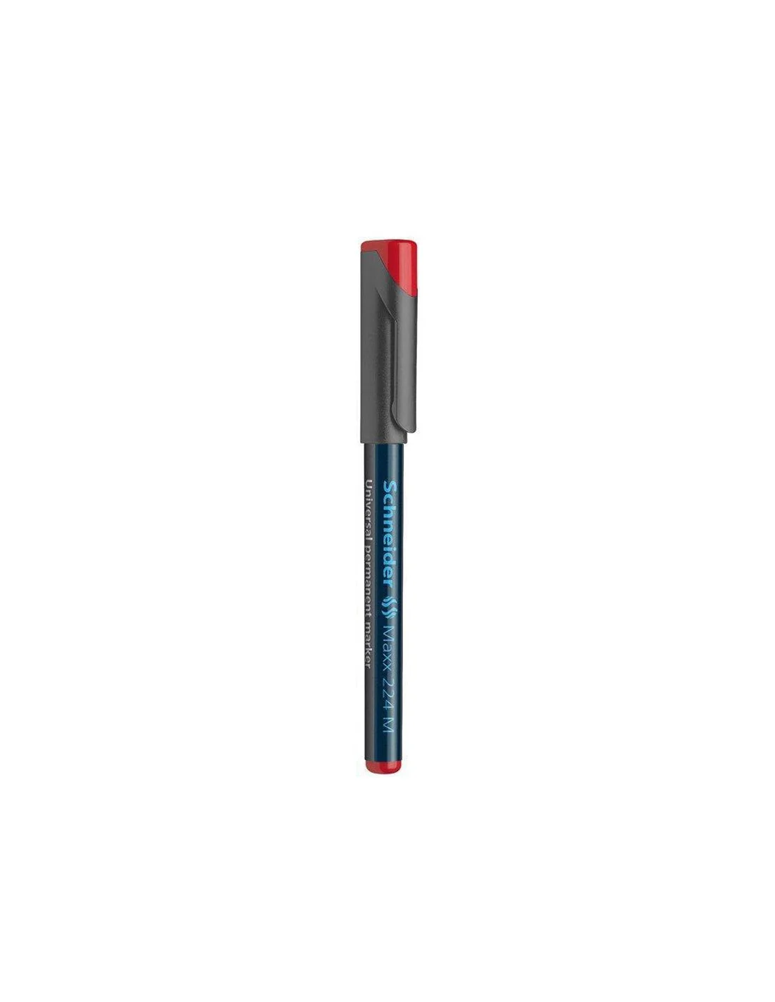 Marqueur Permanent Maxx OHP 224 M Rouge - Schneider