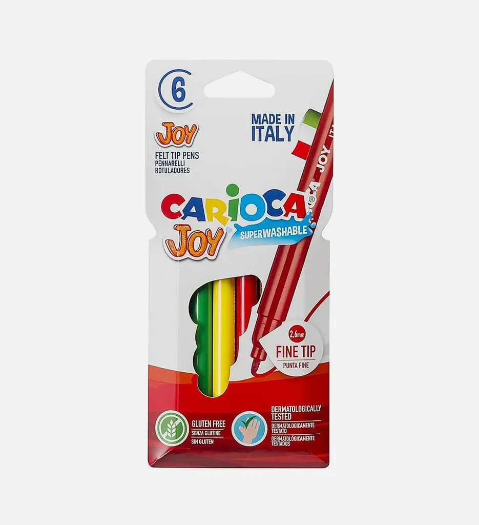 Pack de 6 feutres Joy - CARIOCA