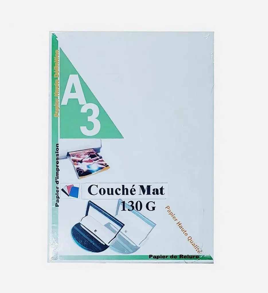 Page De Garde Couché Mat 130Gr/250F A3 Ruspina