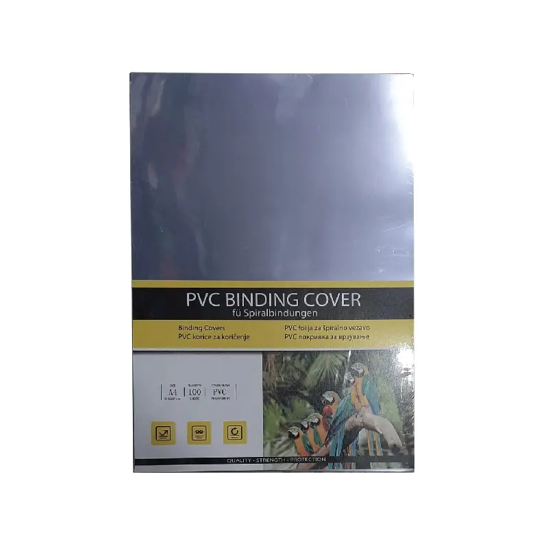 Page De Garde Transparente A4 100 mic