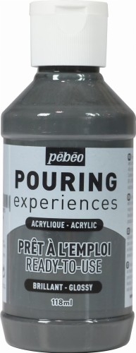 Peinture Acrylique Pouring 118ML Gris - PEBEO