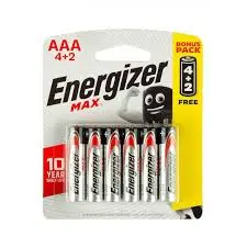 Pile AAA MAX BLS6 - Energizer