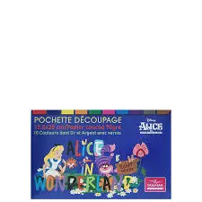 Pochette Découpage Disney PM de 10 couleurs - YAMAMA