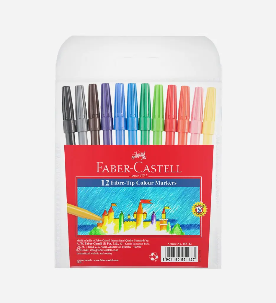 Pochette Feutre De 12 Faber Castel