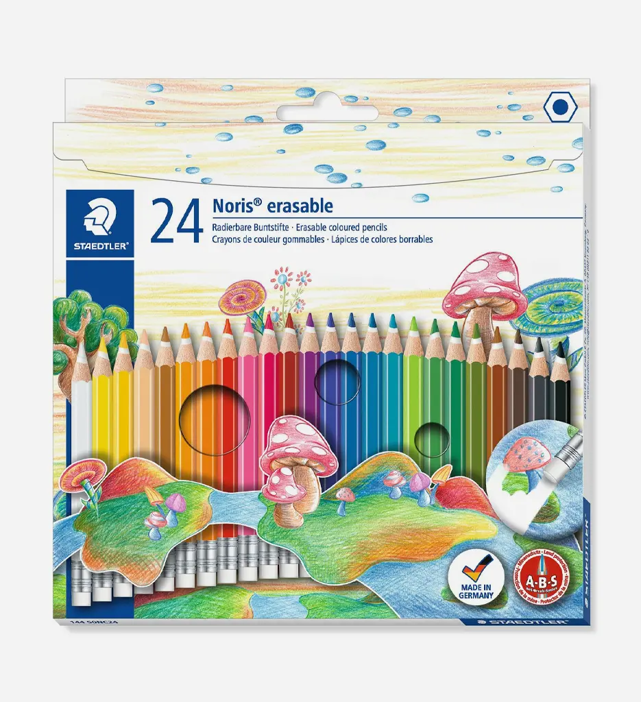 Pochette de 24 crayons couleur aquarelle - STAEDTLER 