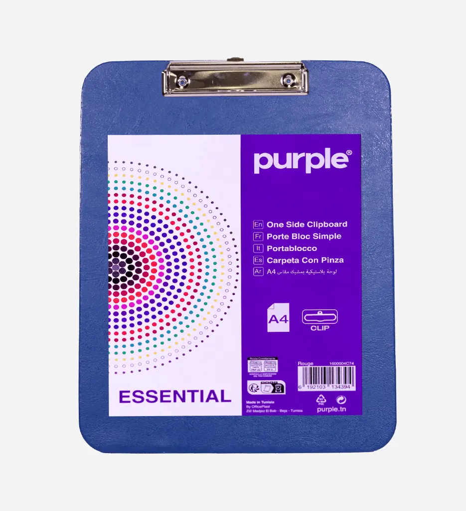 Porte Bloc Expansé Purple - Bleu