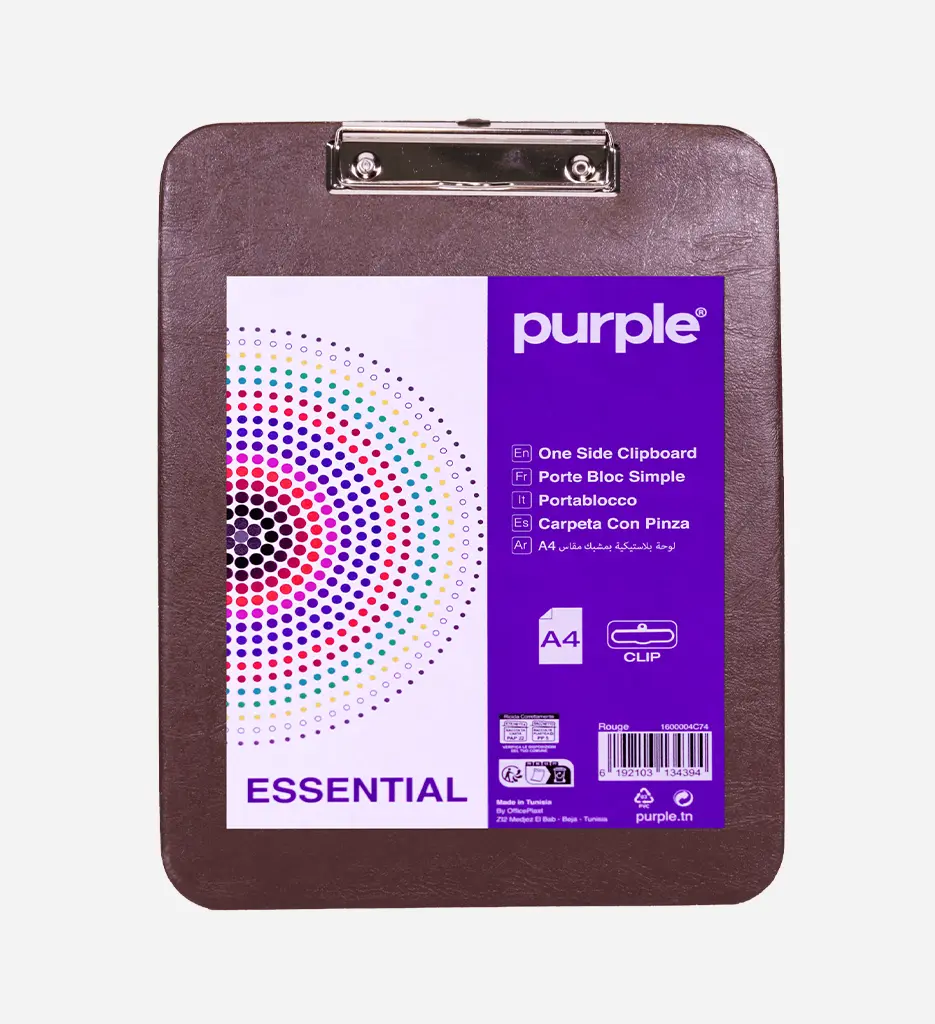 Porte Bloc Simple Essential - Marron