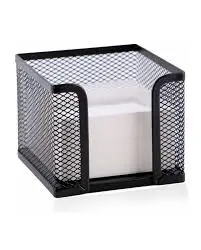 Porte charge cube métal 908B - Noir