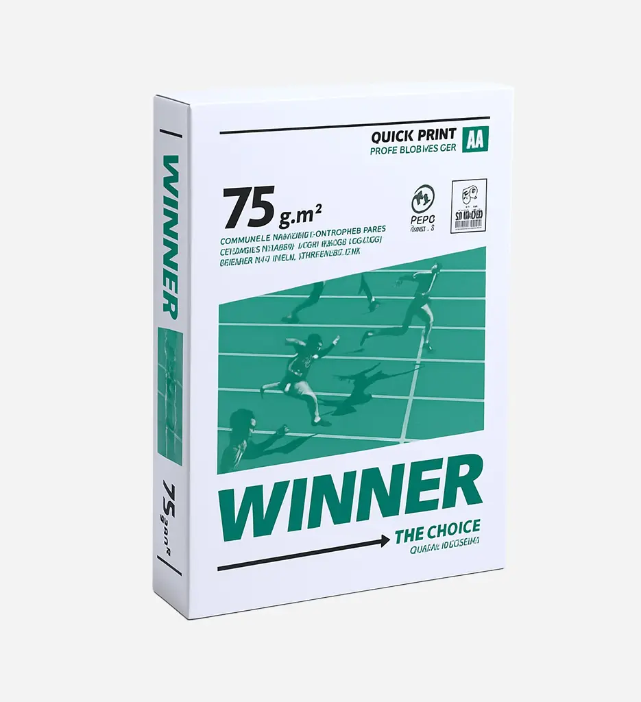 Rame Papier  Blanc A4 Winner 75Gr 500F