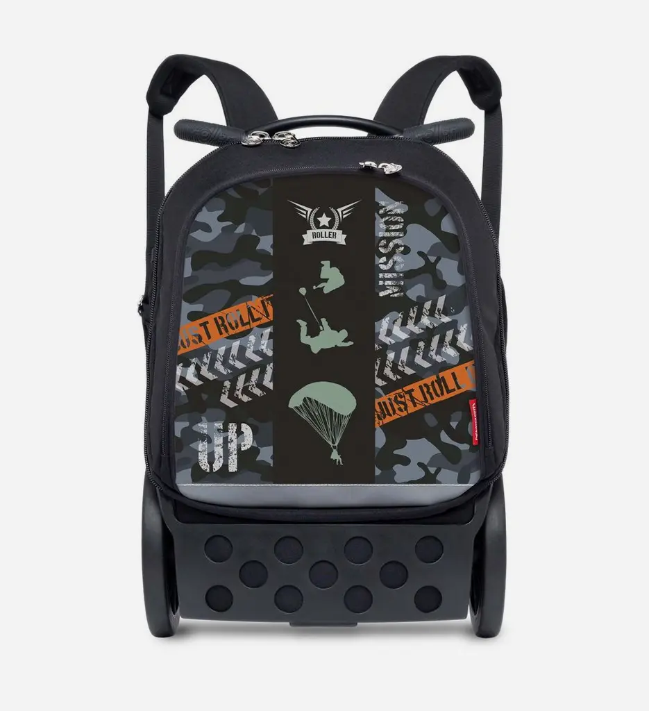 Sac à dos scolaire trolley ROLLER UP XL Camo