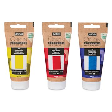 Set Origine Acrylique 3X60ML Primaire Découverte - PEBEO 