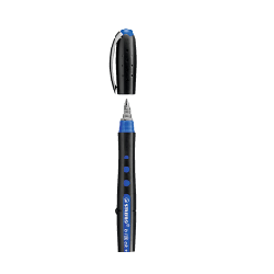 Stylo Roller Black Medium Bleu - STABILO 