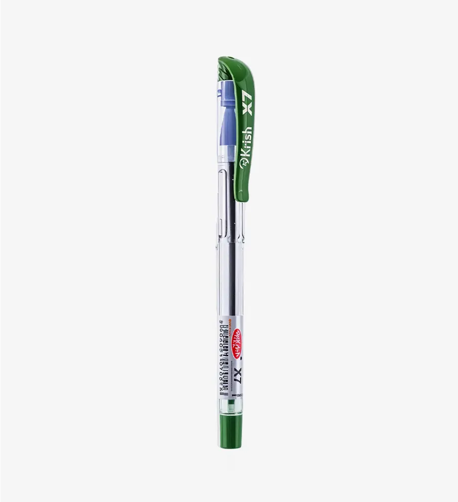 Stylo à Bille X7 Vert - KRISH 