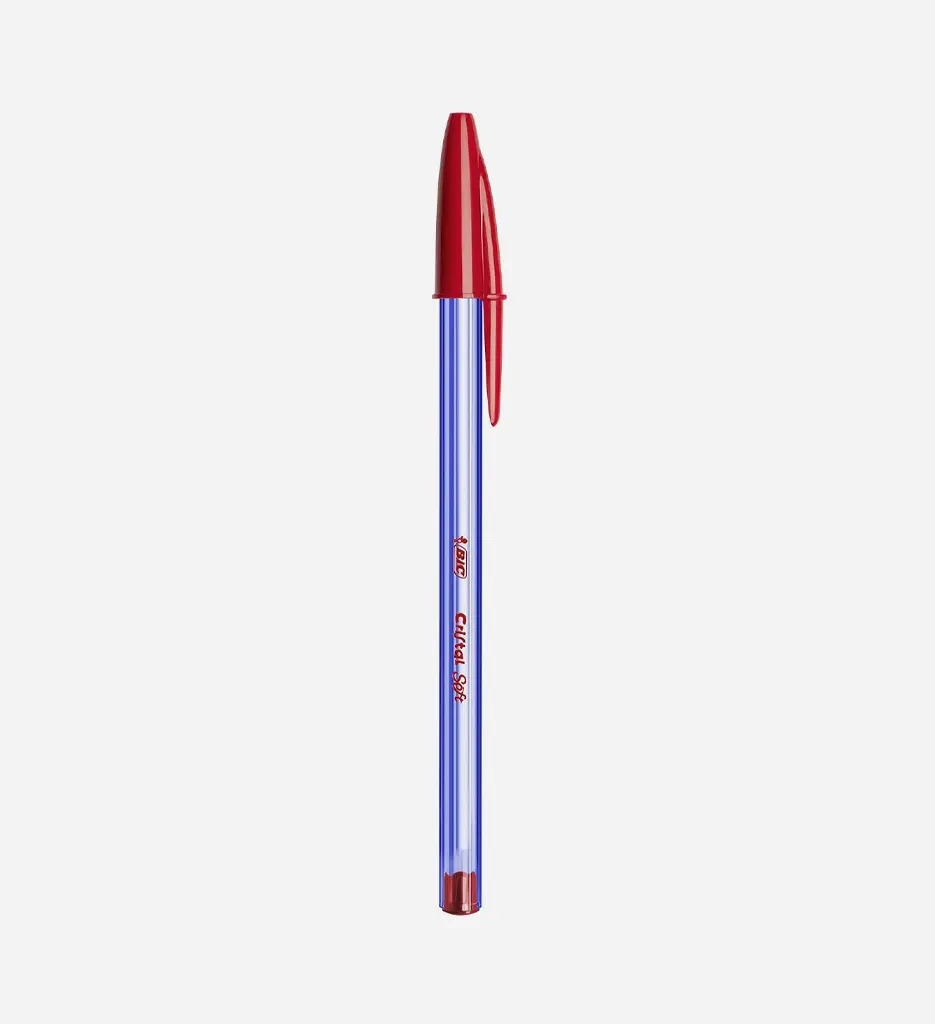 Stylo à bille Cristal Soft Rouge - BIC