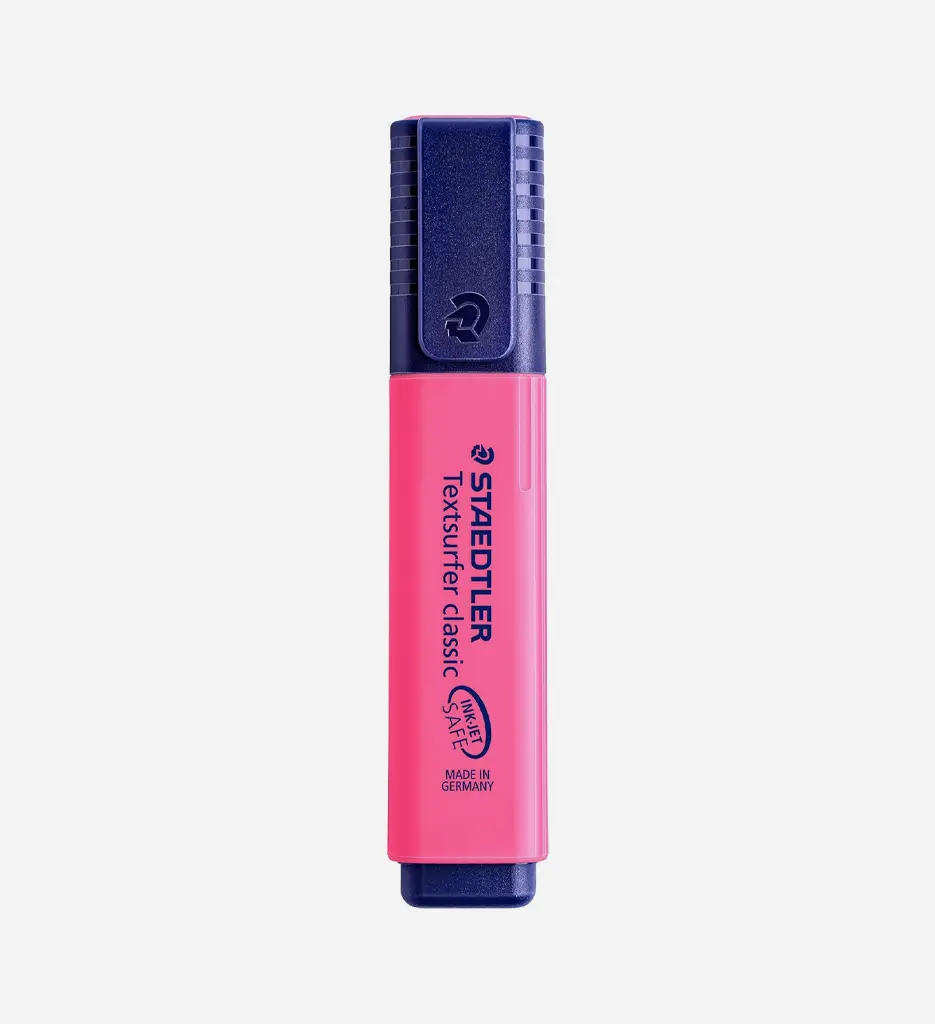 Surligneur Fluo Staedtler Rose Ref 364-23
