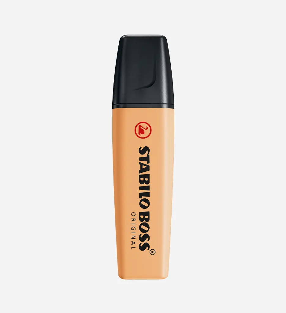 Surligneur Stabilo Boss Pastel 70/125 - Sorbet Abricot