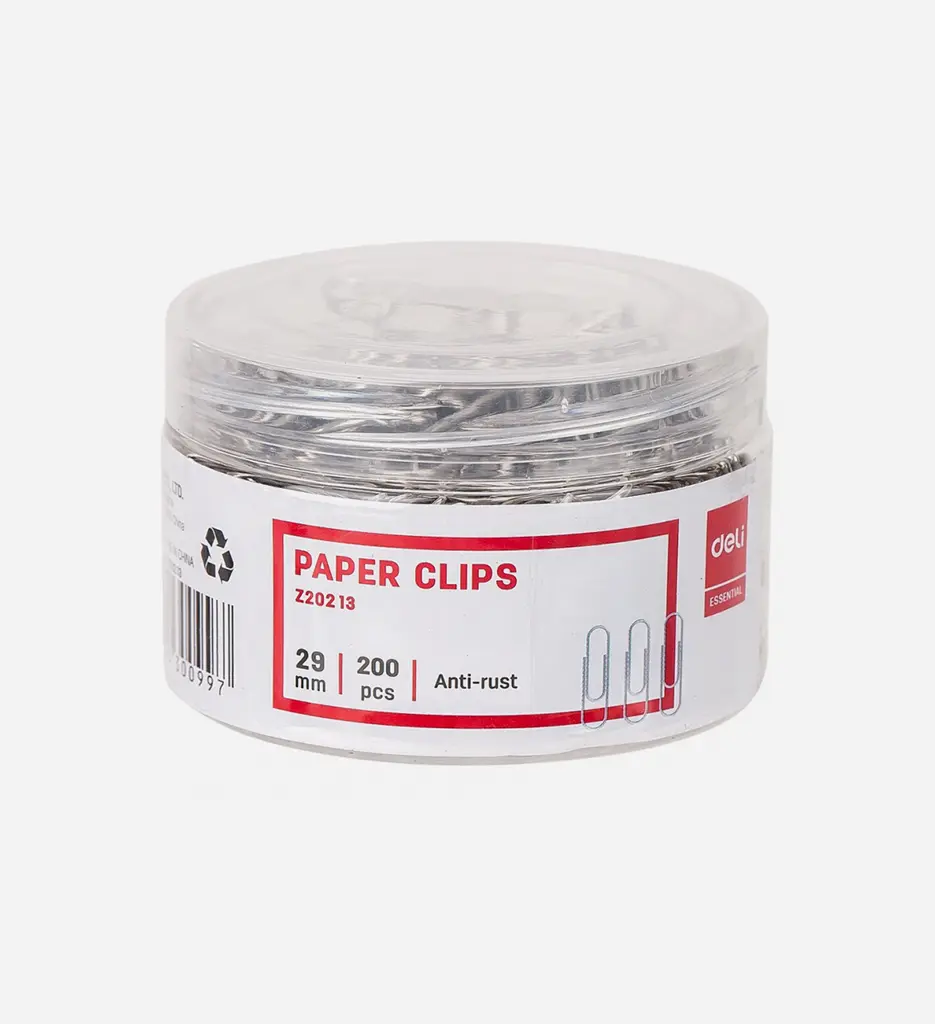 Trombones 29 mm Couleur Box/200 - Deli