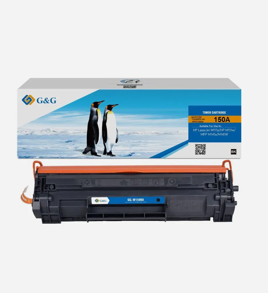 TONER ADAPTABLE HP 150A - W1500A AVEC PUCE - NOIR