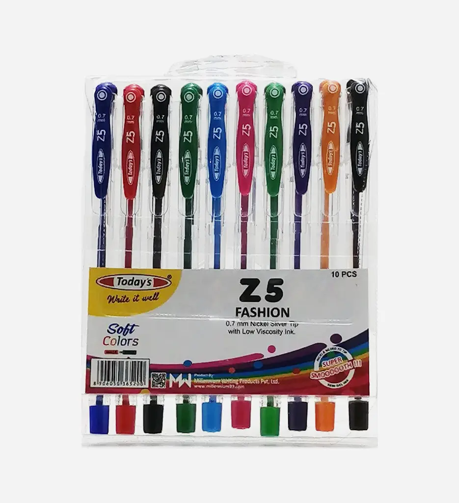 Pochette de 10 Stylo à Bille X7 Assortis - Flair