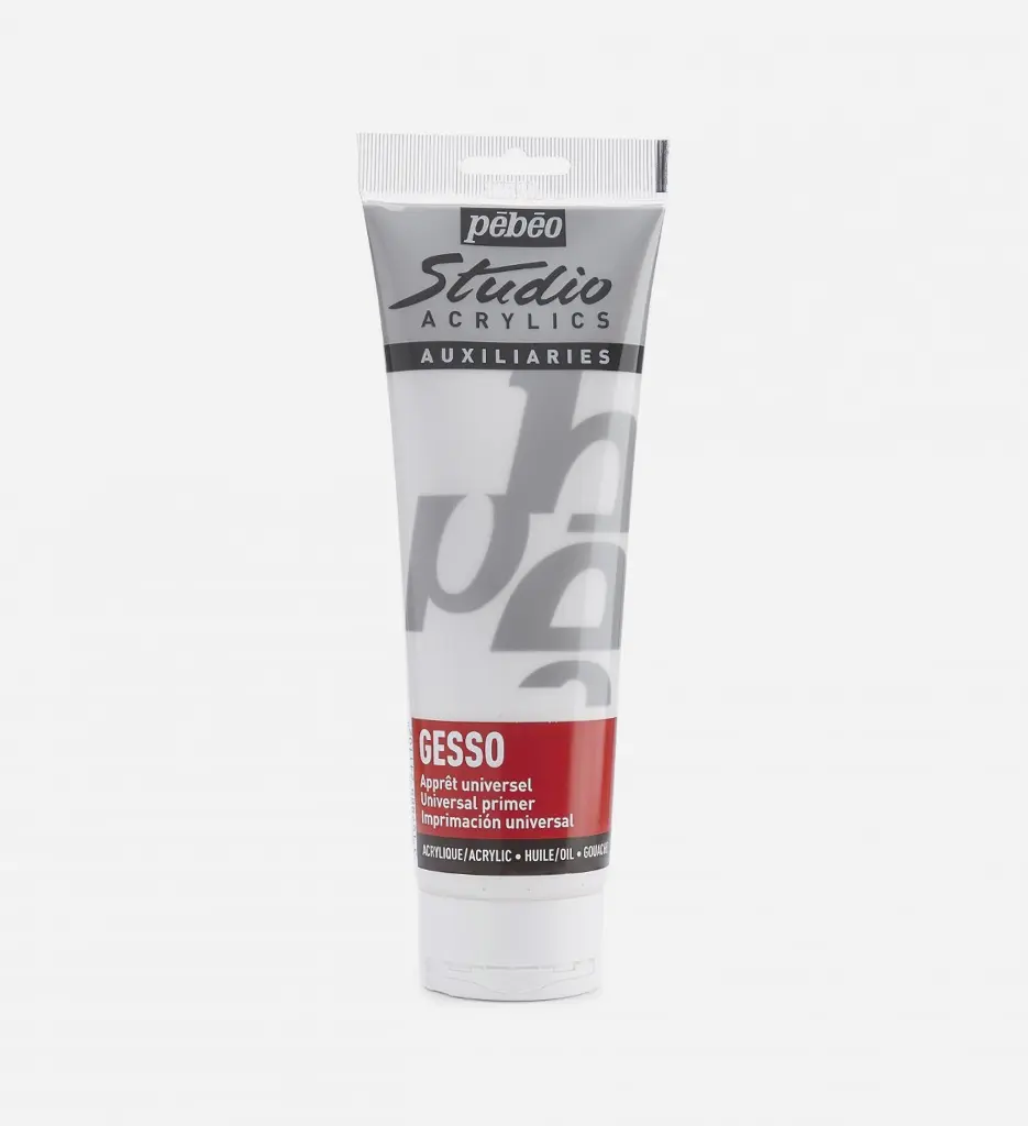 Acrylique Studio Gesso 250ML blanc - PEBEO
