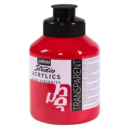 Acrylique Studio High Viscosity 500ML Magenta Primaire - PEBEO 
