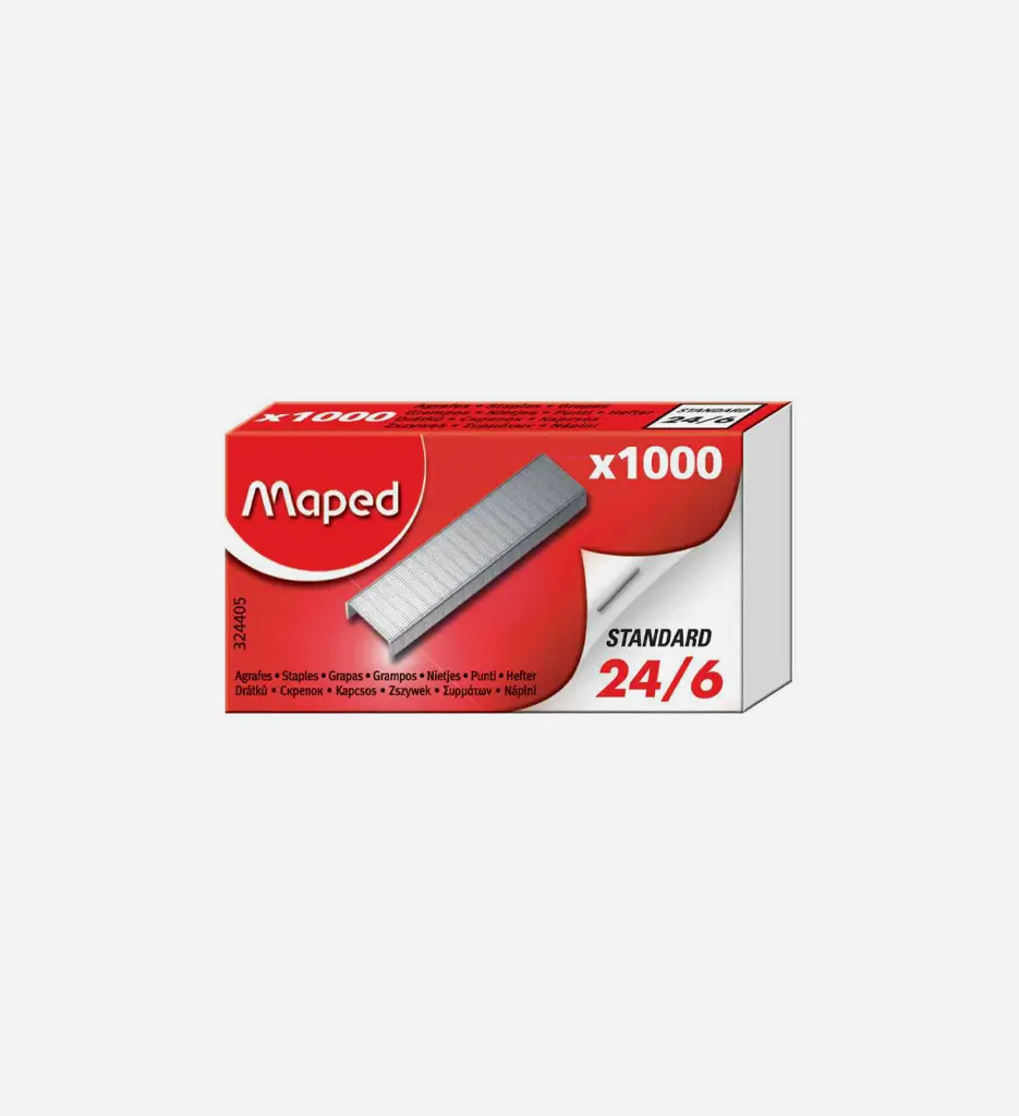 Agrafes Maped 24/6 PQ/1000